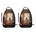Gjieliness Cute Ghost Sits On An Old Bathtub Car Seat Back Kick Protectors,2 Pack Kick Mats With Storage Pockets For Vehicles To Protect From Dirt Mud Scratches