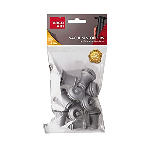 VacuVin Grey Plug (Pack of 10) - Image 3