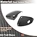 MCARCAR KIT Real Carbon Fiber Mirror Covers for Volkswagen Golf 8 MK8 8R/GTI/R-Line 2020UP Replacement Style Rearview Mirror Caps Exterior Shell Factory Outlet (With Lane Assist)