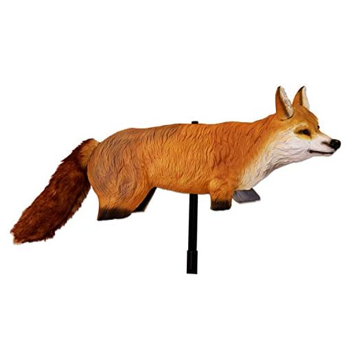 Lifelike 3D Fox Decoy for Yard Protection