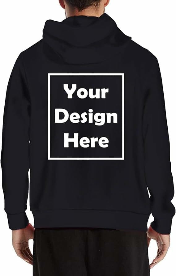Custom Hoodies For Men Women, Personalized Sweatshirts Customized Full Zip Up Hoodie Design Your Own with Photo Text - Image 3