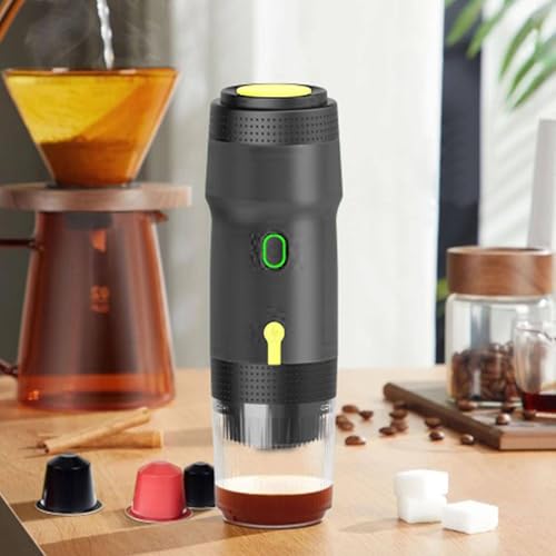 Cafetera de Cápsulas Portátil con Calentamiento Inalámbrico 60 ml miniatura 2