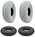 Produktbild 330x100 Grau Mobilitätshilfe Reifen und Schlauch, Pneumatische Reifen, 400-5 - Set von 2