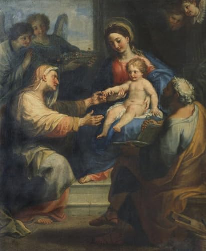 La Vierge à l'Enfant Carlo Maratta impression d'art sur toile premium