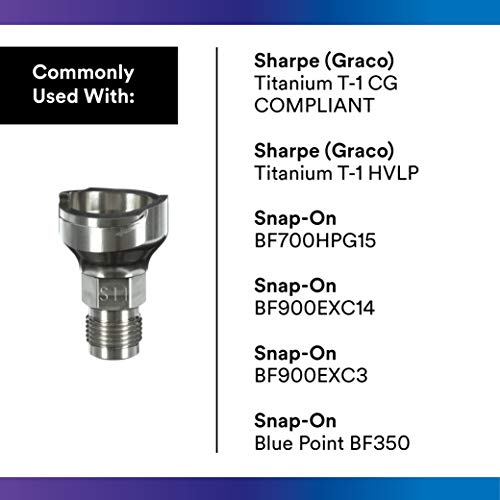 Image of 3M PPS 2.0 Spray Gun Adapter #S11, 26018, 3 /8 Inch Male, 18 Thread NPS | Connects Several Paint Gun Brands to PPS 2.0 Paint Spray System; 1 Pack