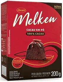 Cacau em Pó 100% Melken 200g - Harald