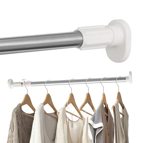 Hershii Closet Rod, Expandable Window Shower Curtain Tension Rod by Hershii - Used condition - US$22.93