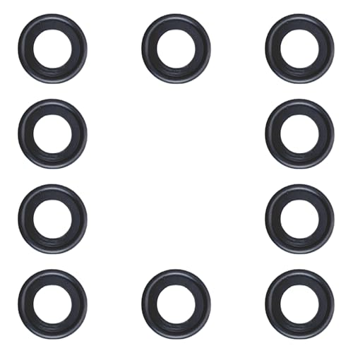 10PCSオイルドレンプラグガスケットラバーワッシャー自動車シールドレン洗濯機12/14自動車オイルに適した安定