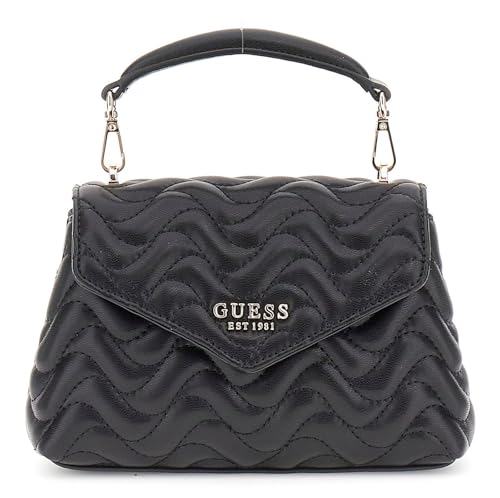 GUESS Melisandra Mini sac à main noir compact pour emporter vos essentiels