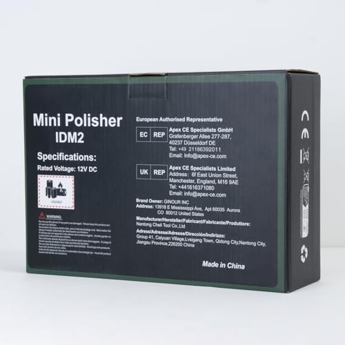 Ginour Cordless Car Polisher, 12V2Ah Batteried Car Buffer Polisher Machine, 6 Speed 2800~5000OPM Mini Polisher Rotary & Dual Action Car Polisher for Car Motorcycle Detailing, Backing Plates 2''/1.2'' 12 Ginour Cordless Car Polisher, 12V2Ah Batteried Car Buffer Polisher Machine, 6 Speed 2800~5000OPM Mini Polisher Rotary & Dual Action Car Polisher for Car Motorcycle Detailing, Backing Plates 2''/1.2'' - Image 12