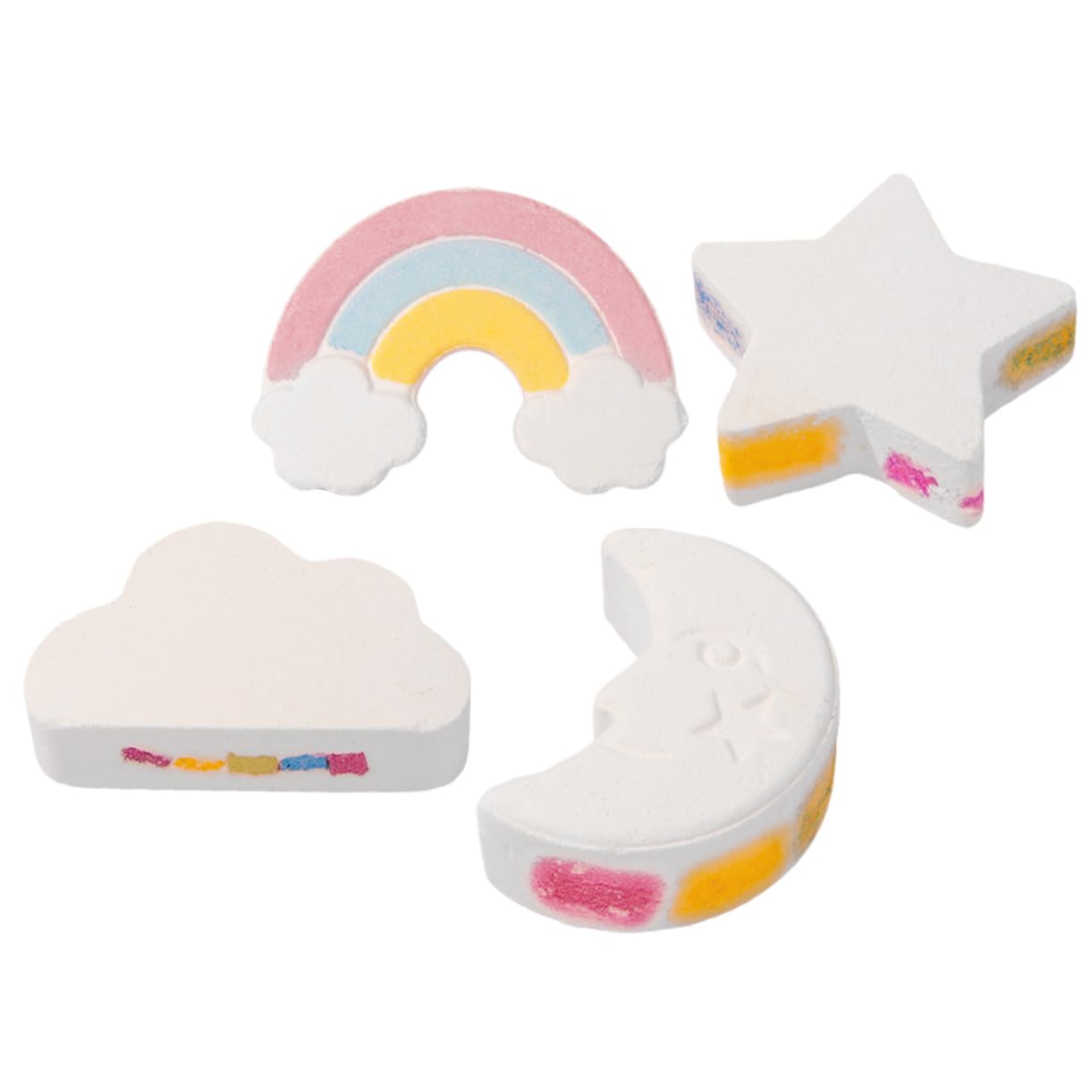 WOFASHPURET 4pcs Natural Bath Set Essential Oil Shower Salt for Bubble Bath Foot Soak Skincare for Ages