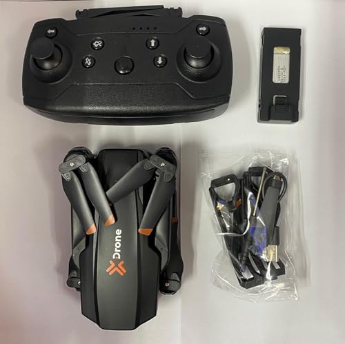 Image of H15 Drone with 4K HD Dual FPV Camera for Adults, Kids, Beginners, 4K ESC Dual Lens, Optical Flow Fixed Point, Foldable RC Quadcopter
