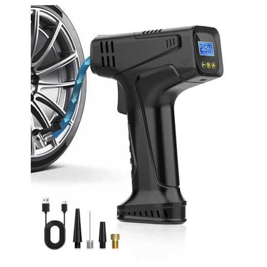 Fast Cordless Handheld Tyre Pump