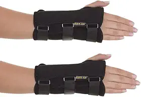 Par Munhequeira Com Tala Túnel Do Carpo Imobilizar Punho Mão Braço Reparação de Ligamentos - Artipé