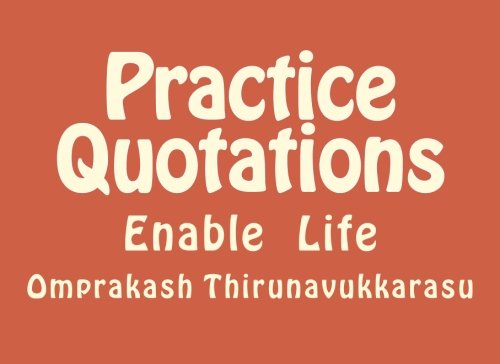 Practice Quotations