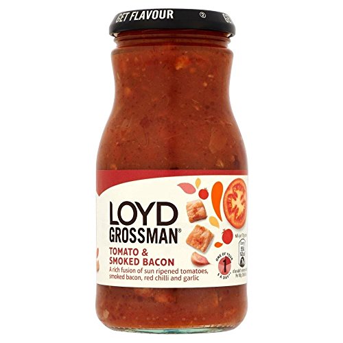 Loyd Grossman Pasta Sauce - Smoky Bacon (350g) - Pack of 2 image 2