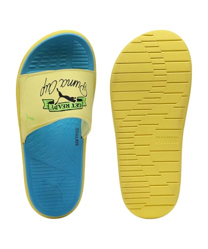 Image of PUMA unisex-child Softrideslide Superjrv4 Slide