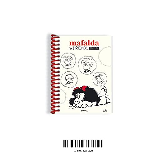 Agenda Mafalda perpetua & friends blanco (AGENDAS Y CALENDARIOS)