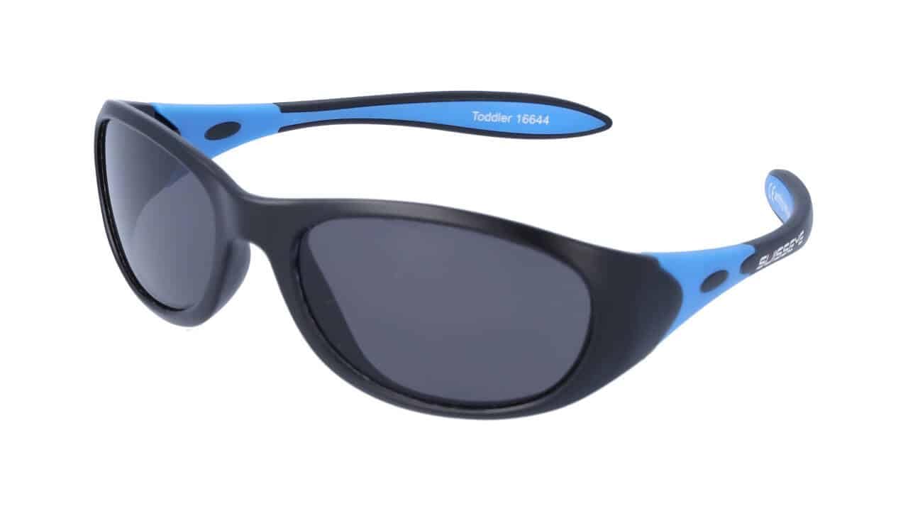 Swiss Eye Kinder Kindersportbrille Toddler, Black Matt/Blue, 16644