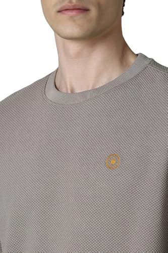 Image of Louis Philippe PolyMen's Cotton Round Neck Sweatshirt