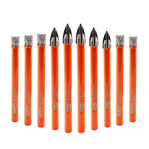 Set Punte Diamantate BGTEC 6mm