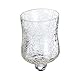 Glasaufsatz 5er Set für Kerzenleuchter │ 7x10cm Glasgefäß Crackle Design │ Windlichtaufsatz Teelichthalter (5 x Glasaufsatz)