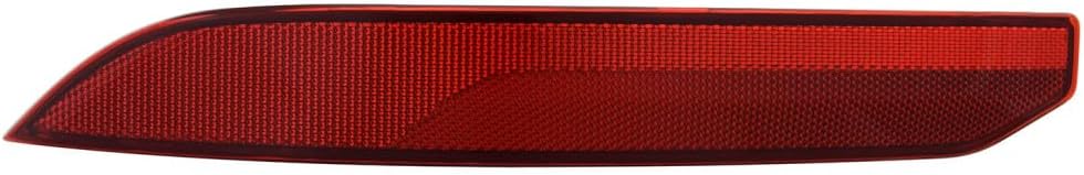 KarParts360 For Jeep Grand Cherokee L 2021 2022 2023 Reflector Driver Side | Rear | CAPA Certified | Red Lens | Replacement For CH1184111, CH1184111C | 68408779AB