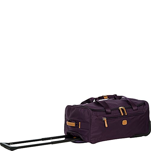 Bric's X-Bag/x-Travel 2.0 21 Inch Carry-on Rolling Duffle, Violet, One Size