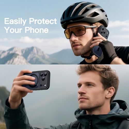 Image of JETech Case for iPhone 17 Pro, 360 Protection, Black