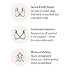 Glamorise-Womens-Plus-Size-Wonderwire-Front-Close-Bra-Underwire-1245 Glamorise Full Figure Plus Size Wonderwire Front-Closure Bra Underwire #1245