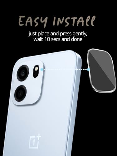 Image of Lensarmor Compatible with OnePlus Nord CE6 Silver Camera Lens Protector (1 Pack) - Premium 9H Tempered Glass, Military-Grade Protection, Ultra-Clear Transparency & Case-Friendly Design