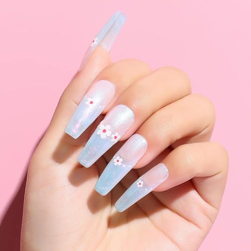 AIMEILI Hema Free Pearl Gel Nail Polish, Shimmer Mermaid Nail Gel Soak Off U V Gel Polish Set Of 6pcs X 10ml - Kit Set 42