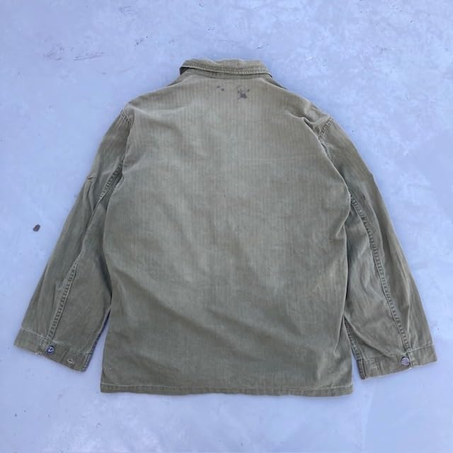 Amazon.co.jp: 40's M-43 HBTジャケット 13スター 米軍実物 US.ARMY