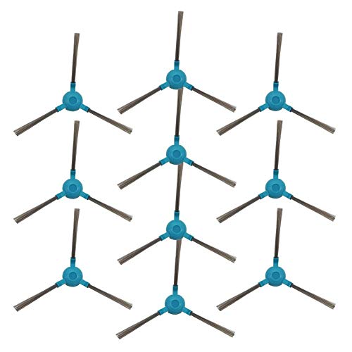 BSDY YQWRFEWYT Lot de 10 brosses latérales de Rechange pour aspirateur Robot Cecotec Conga Excellence 1390 1290