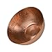 GoCraft Pure Copper Mixing Bowl with Hammered Finish for Salad, Egg Beating, Decorative & Kitchen Serving Purposes - 7.5