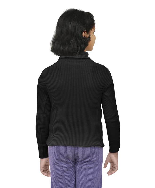 Image of IndiWeaves Girls Wollen Warm High Neck Full Sleeves T-Shirt /Inner /Skivvy for Winter (Pack of 3) Maroon /Pink /Black 4-5 Years 10110-040611-IW-P3-24