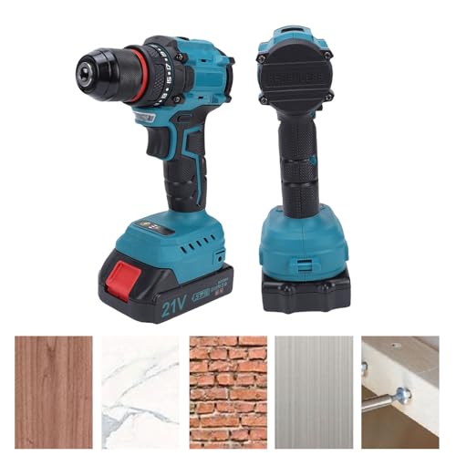 Taladro inalámbrico Garosa 20V con motor sin escobillas miniatura 6
