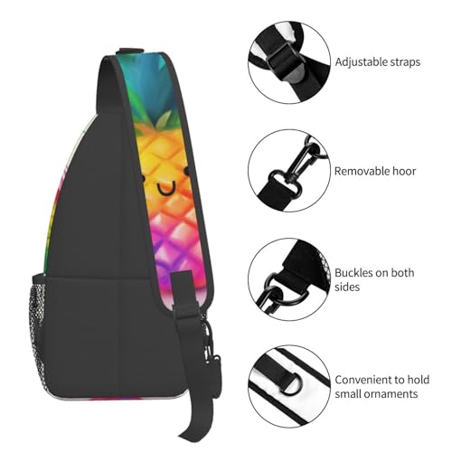 Morral cruzado diagonal estilo sling para hombro miniatura 5