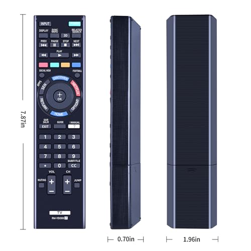 Télécommande RM-YD099 pour TV Sony KDL-55W950B et KDL-65W950B