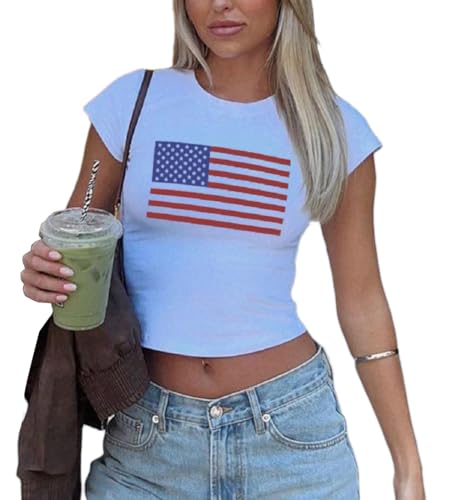 Tiger Shirt for Women Wild Animal Cute Tiger Graphic Baby Tee T-Shirt Teenager Crop Tops Aesthetic Grunge Tees