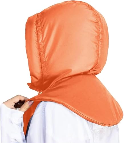 Chaleco acolchado de invierno con cuello alto y capucha desmontable