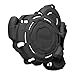 NICECNC Black Engine Clutch Cover Ignition Guard Protector Compatible with KTM 250 300 EXC XCW 2024,Compatible with Husqvarna 250 300 TE 2024,See Fitment