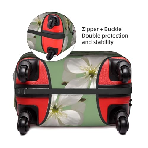 Housse de protection pour valise blanche extensible grand format XL