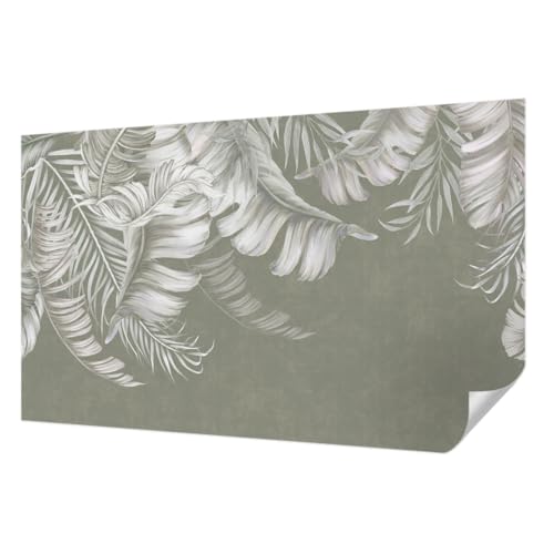 Décor mural adhésif pour chambre à coucher motif feuilles 416x254 - 2