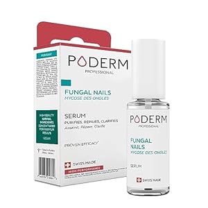 PODERM – 2-in-1 FUNGAL INFECTION NAIL TREATMENT – Powerful plants – Professional treatment – Quick & easy – Swiss Made