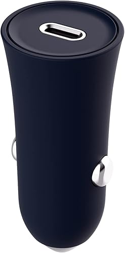 iOttie Cargador de coche RapidVolt de 20 W. Adaptador de corriente tipo C de alta velocidad USB-C para teléfonos y tabletas Apple, Android y Samsung