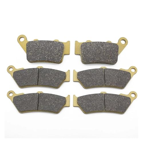 Plaquettes frein CFMOTO 650NK MT friction stable et endurance thermique 3 paires