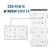 X AUTOHAUX F87Z-14529-AA Car Master Power Window Switch Front Driver Side for Ford Explorer 1998-2001 for Mercury Mountaineer 1998-2001