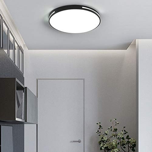 Miniatura 7 de ZHYH - Lámpara de techo redonda LED adecuada para pasillo lámpara de habitación decoración de restaurante