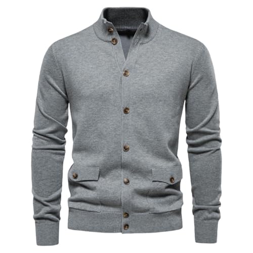 Pull en tricot uni homme idéal pour le bureau et le week-end